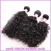 Unprocessed curly intact virgin peruvian hair,natural colour and can be dyed the colour as your favourite